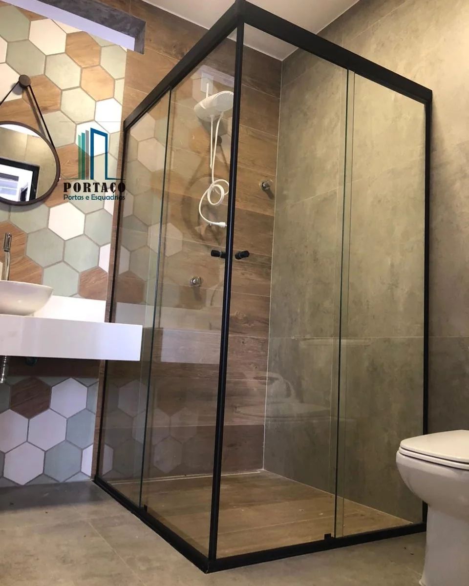 porta de acm fabricada e instalada por Portaço